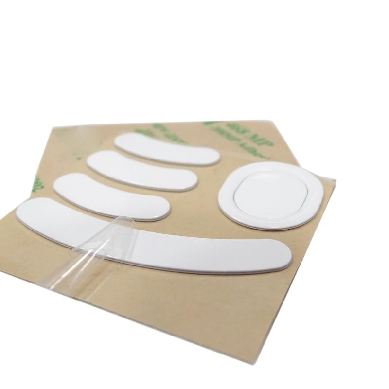 1Set Replacement Mouse Skates Mouse Feet Stickers Pad Glides Curved Edges for GPro Wireless Mouse