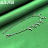 925 Sterling Silber Süßes und Vielseitiges Delfin Dünnes Armband - Bankett Geschenk Schmuck