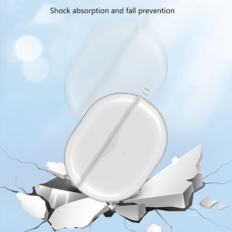 Clear Protective Carrying Case Shockproof for Air 4 Headphone Dustproof Housing Washable Scratchproof Sleeve
