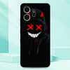 Anime Bad Boy Devil Phone Case For TCL NxtPaper 70 Pro 5G Painted TPU Black Back Cover Soft Silicone Funda Screen Protector Film