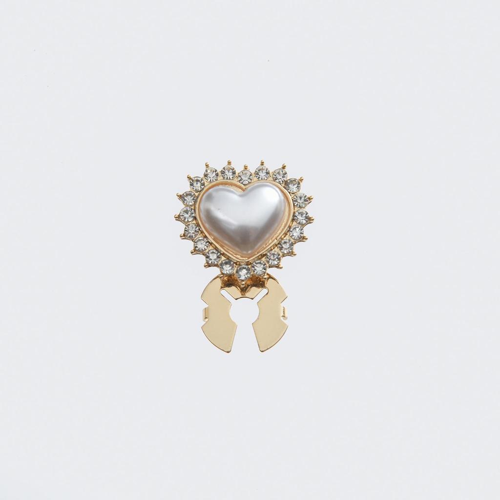 Pearl Rhinestone Cufflinks: Elegant, Versatile Button Set for Fashionable Clothing