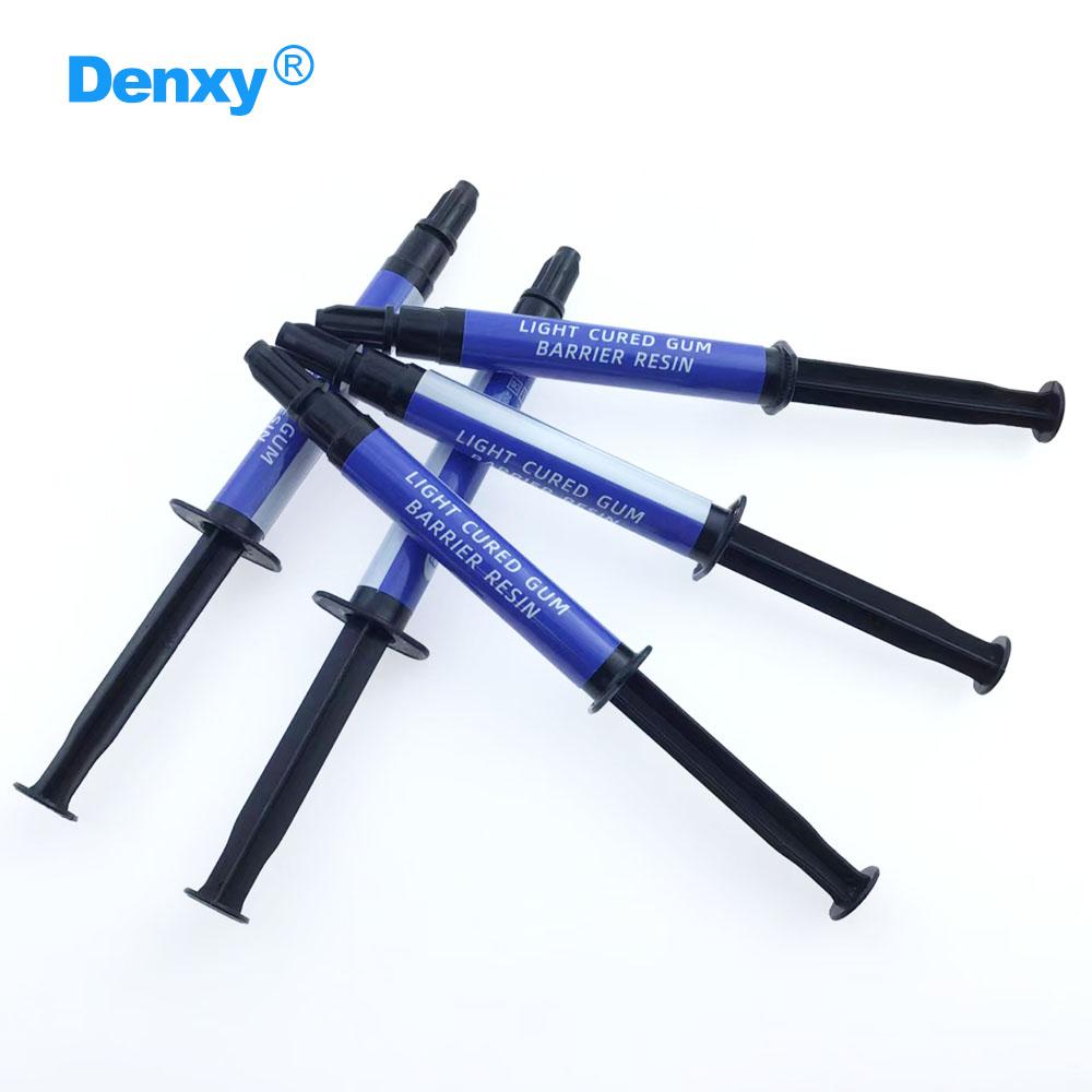 10 Pcs Gingival Barrier Dental Light Curing Gum Protector Tooth Whitening Consumable 3ml/pcs