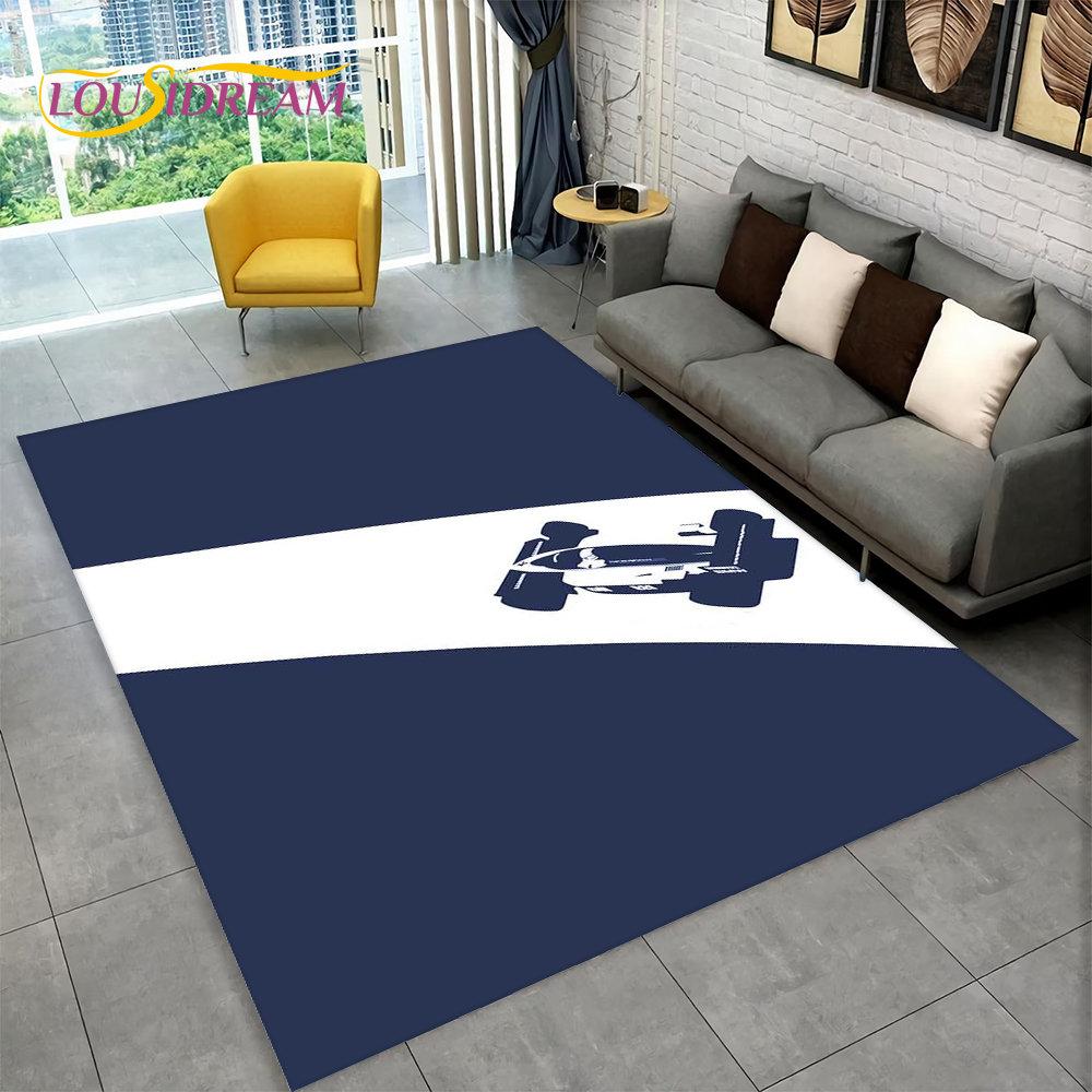

3D коврик для гоночного автомобиля, большой ковер для дома, гостиной, спальни, дивана, коврика, декор, детский кухонный нескользящий коврик для пола 40x60cm(15x23in)