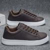 New Korean Style Trendy Shoes for Spring Students Men's Board Shoes, White Shoes, Youth Sports and Casual Shoes