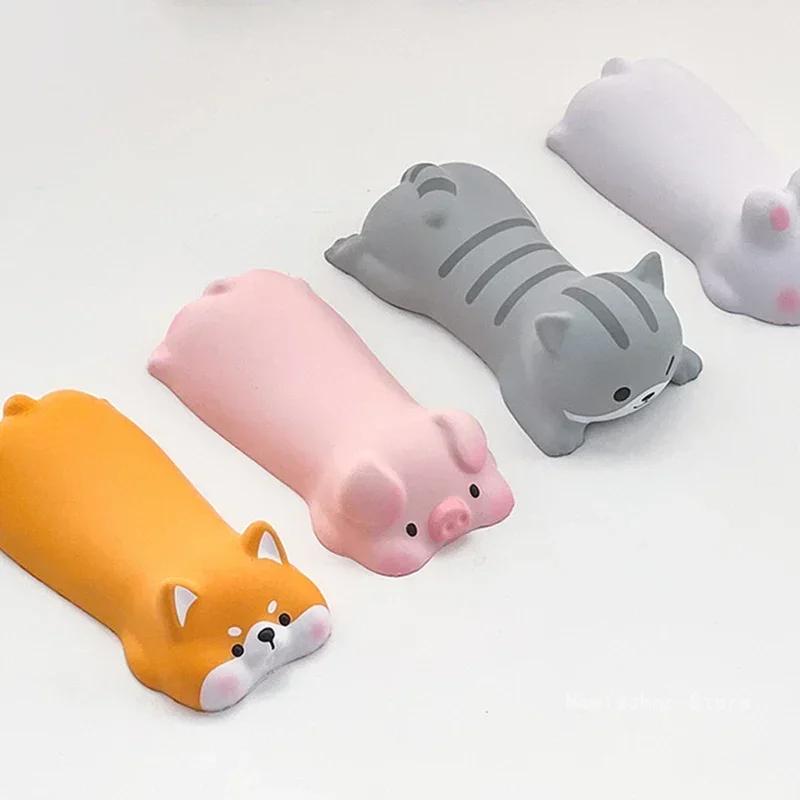 Sevimli Bilek Desteği Desteği Fare Dekompresyon Fareleri Pedi Bilek Pedleri Masa Ergonomik Kawaii Ofis Malzemeleri Yavaş Yükselen Oyuncak