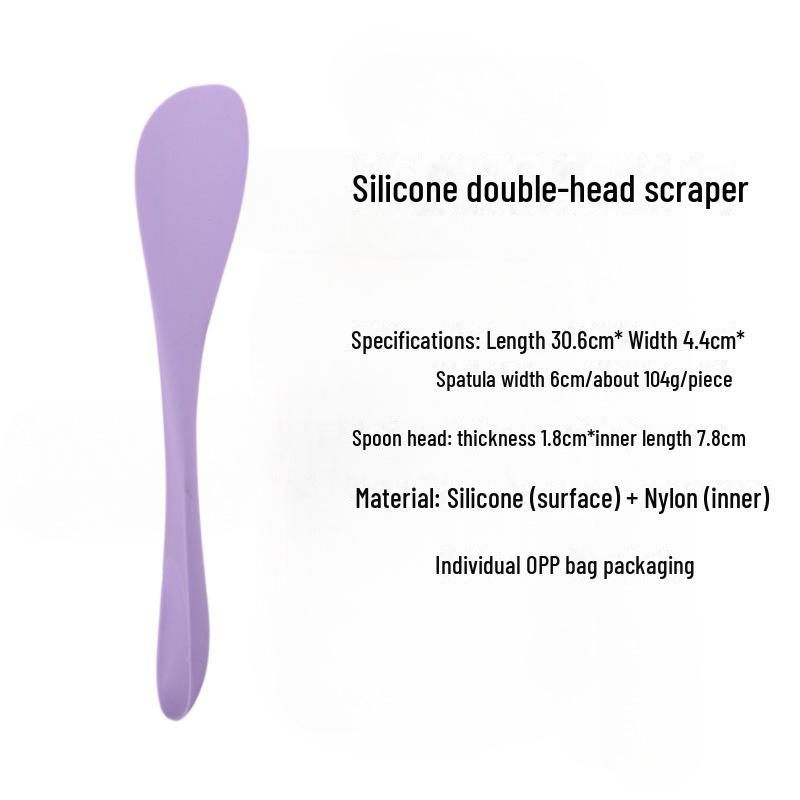 

Силиконовый двухсторонний шпатель и скребок, пищевой, термостойкий Standard