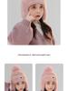 Kids' Thick Plush Knit Hat, Windproof & Cozy for Autumn/Winter, New Style Lei Feng Design for Boys & Girls