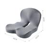 Memory Foam Seat Cushion One-piece Office Chair Cushion Breathable Sitting Pillow Massage Lumbar Support Pain Relief Supplies