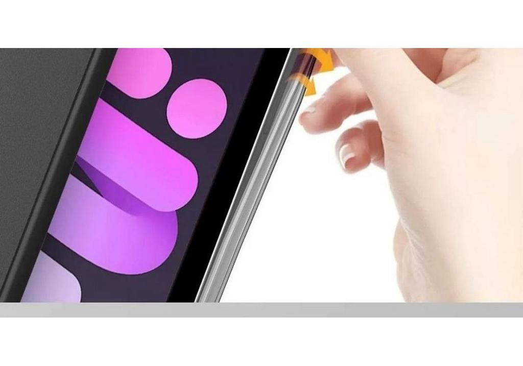 iPad Air102 Acrylic P1345 Curved Protective Case with Pen Holder