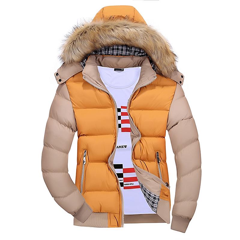 Men Cotton Jacket Autumn Winter Jackets Slothing Mens Jackets Large Size Thickened Caps