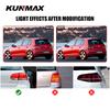 2PCs Car LED Tail Light Assembly For VW Golf 6 MK6 GTI R 2008-2013 Dynamic Turn Signal Reverse Fog Brake TailLights Plug Play