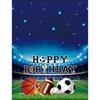 Football World Cup Themed Plastic Tablecloth, Football Match Party Decoration, PE Tablecloth, Durable Desktop