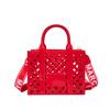 Fashion Candy Color Beach Bag Women's New Personalized Hollow Handbag Niche Shoulder Bag Messenger Bag
