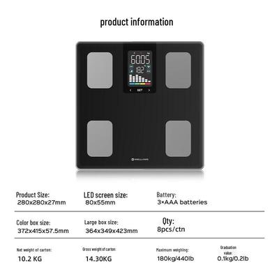ICOMON Smart Bluetooth Body Fat Scale