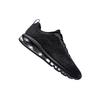 Scarpe Sportive Traspiranti Riflettenti Lavorate a Maglia con Ammortizzazione ad Aria Integrale Li Ning Bubble Max Sneakers Unisex Nere AGCN075-3