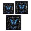 Tarots Tablecloth Altars Cloth Butterfly Flower Astrologys Tablecloth Divinations Card Cloth Tapestry Wall Decoration