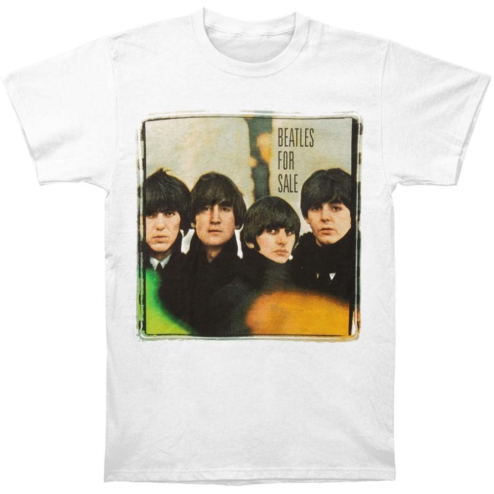 

Men s Beatles For Sale T-shirt White M