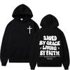 Christliche Jesus Bibelvers Hoodies Herren Damen Kleidung Mode Harajuku Vintage Kapuzenpullover Lässig Hip Hop Trainingsanzug Y2K