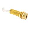 Guitar Bass Barrel   1Celsius4 Inch Reduce Noise Metal Cylinder Output   Socket for Electric Guitars Basses