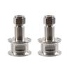 Compact Tri Clamp 1.5"  x 1/2" Compression Adapter Fit 1/2"OD SS Tube Stainless Steel 304 Homebrew Tube Fitting Brewer Hardware
