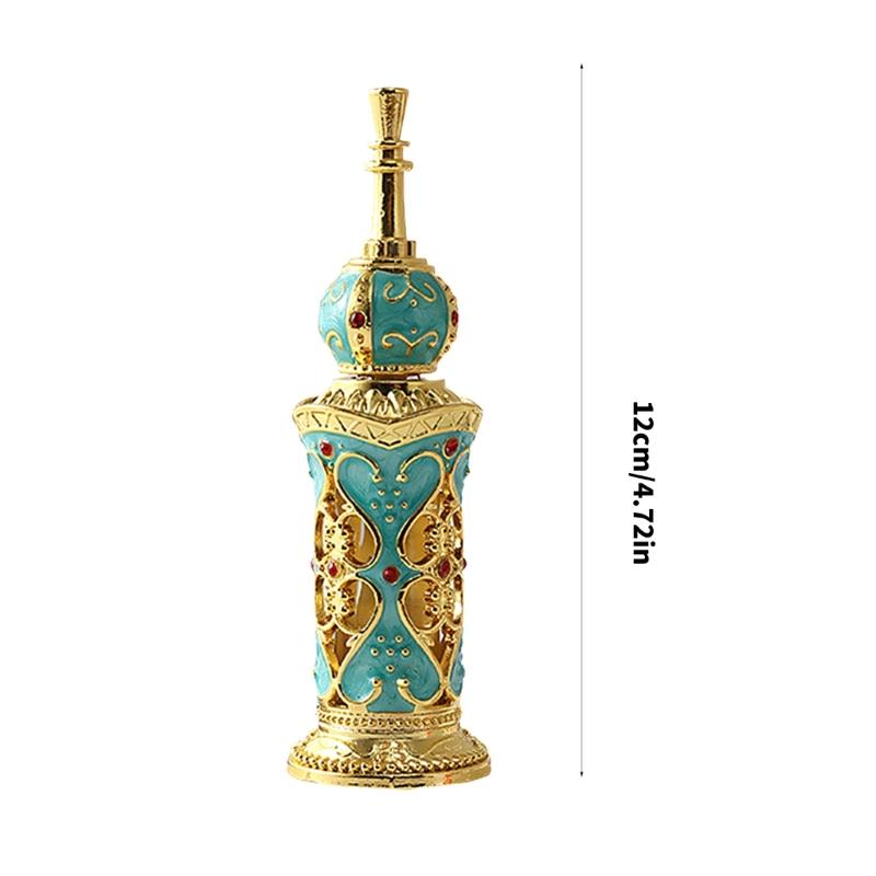 Luxurious Arabic Inspired Mini Perfume Bottle Alloys Perfect For Travel And Daily Use With Secure Seal