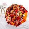 Soccer Players Team- Automatic Opening and Closing, 8-rib Structure Portable Umbrella, Suitable for Men and Women in All Seasons - Perfect G