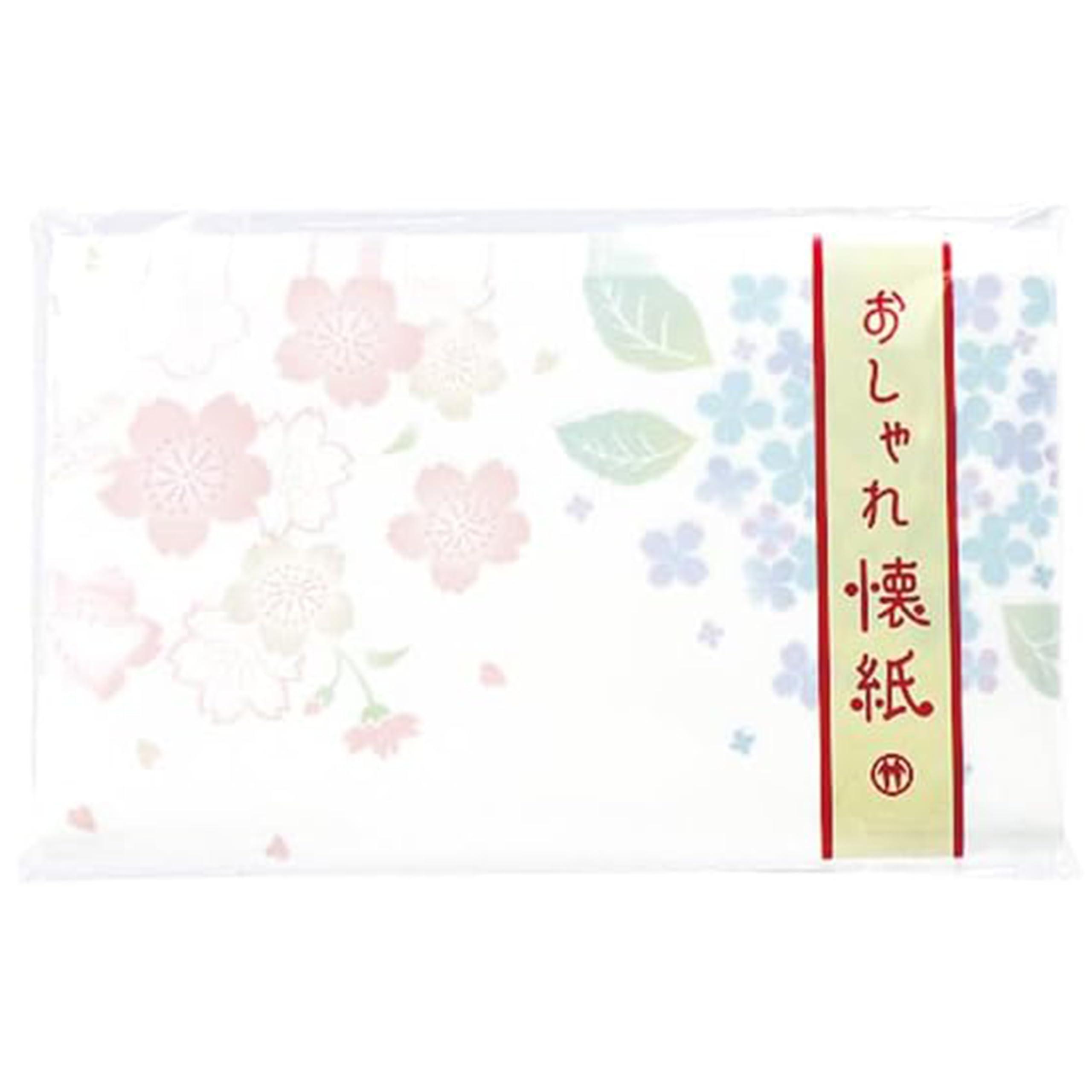 

[Styleneo] Stylish Japanese-Made Disposable Paper Mask Case, Approx. 17.5cm H x 14.5cm W (Four Seasons)