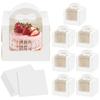 Large Cake Packaging Box Portable Muffin Cupcake Container Wedding Birthday Party Supplies Baby Shower Cookie Gift Paper Boxes