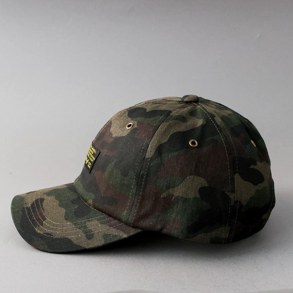 AVIREX Militär-Tag Baseball Camouflage 6-Panel Kappe, Herren Low-Profile