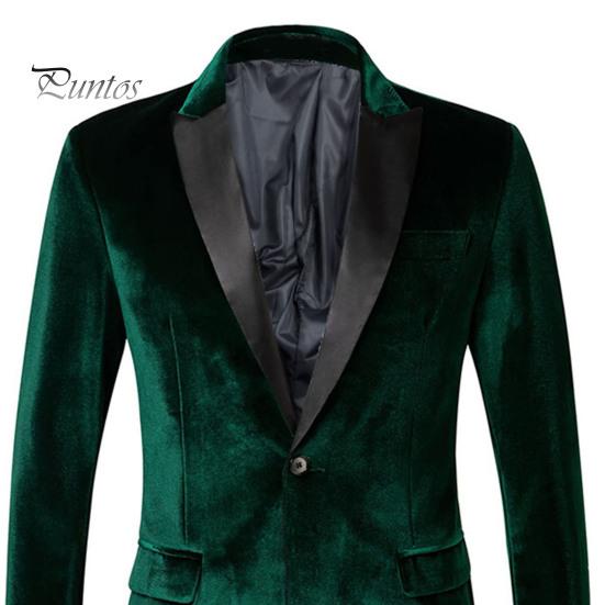 Goldener Samtanzugmantel mit Revers und einem Knopf, langärmelige Anzugjacke in Patchwork-Farbe, formelle Geschäftsoberbekleidung