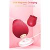 Rose Powerful Sucking Vibrator Stimulate G Spot Sex Products for Women Nipple Clitoral Automatic for Female Masturbator for 18+