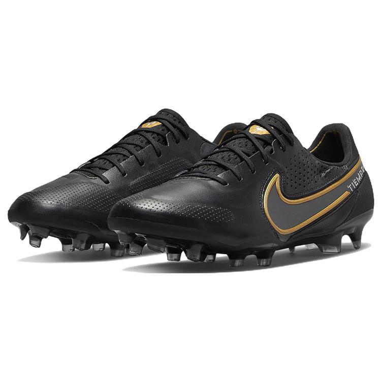 Nike Tiempo Legend 9 Elite Fg Black Metallic Gold CZ8482-007