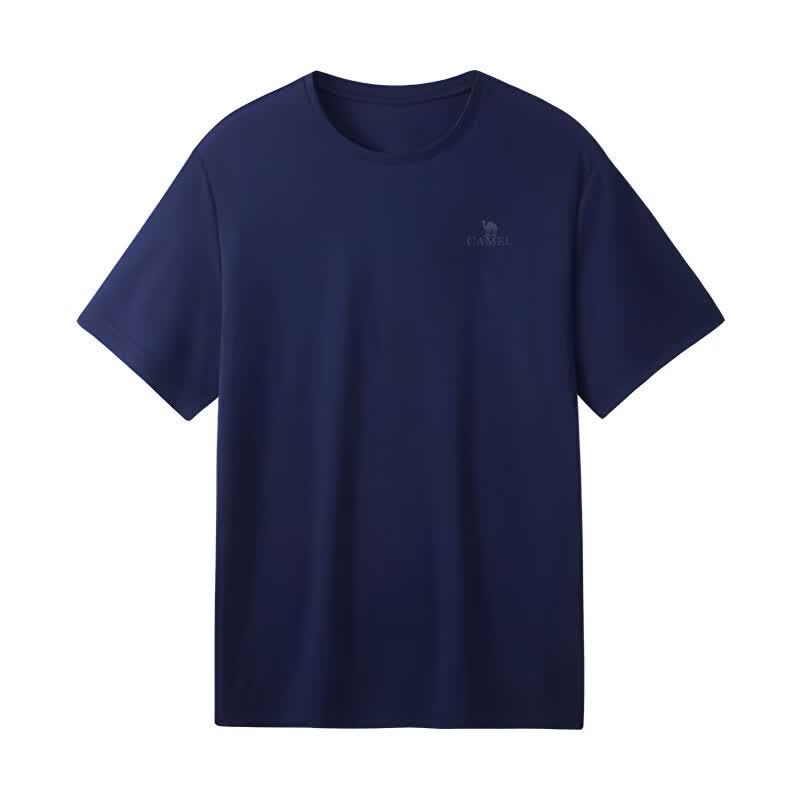 Camel Men's Quick-Dry Loose-Fit Short-Sleeve T-Shirt
