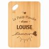 Planche À Découper - PLANETEE - Louise d'Amour - Bambou - 30 X 20 X 1 Cm - Trou D'accroche