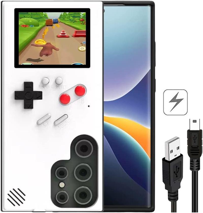 Retro Funny Game Boy Gaming Case for Samsung Galaxy S21 S22 S23 S24 Ultra S20 Fe Note 10 20 Plus S24Ultra Gameboy Console Cover