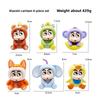 Shin Chan Crayon And Capybara Animal Elephant Fox Frog Koala Styling Set Model