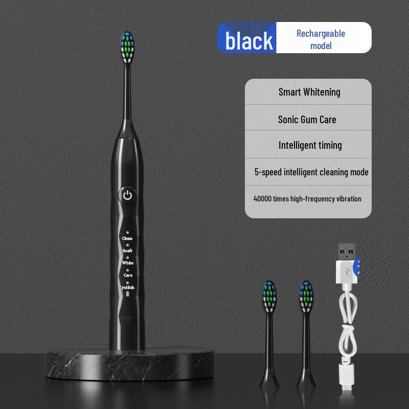 

QBM EA317 Ultrasonic Adult Electric Toothbrush