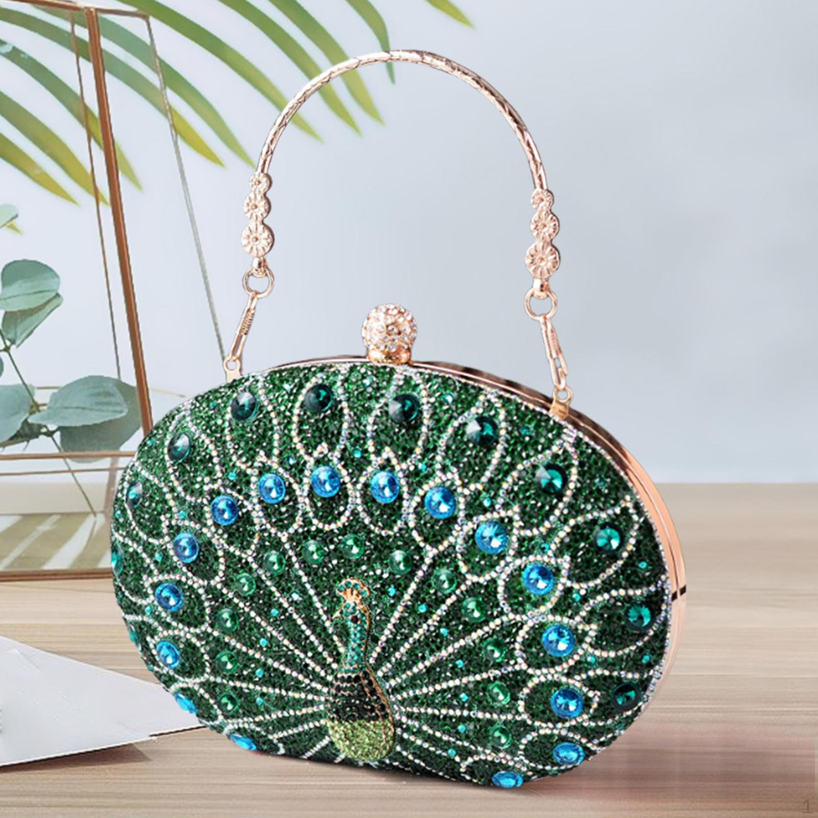 

Сумочка с узором «павлин», повседневные вечерние сумки для женщин, для путешествий, помолвки, выпускного вечера