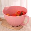 With Handle Baking Mixing Bowl V Shaped Diversion Design Egg Beating Bowl Cooking