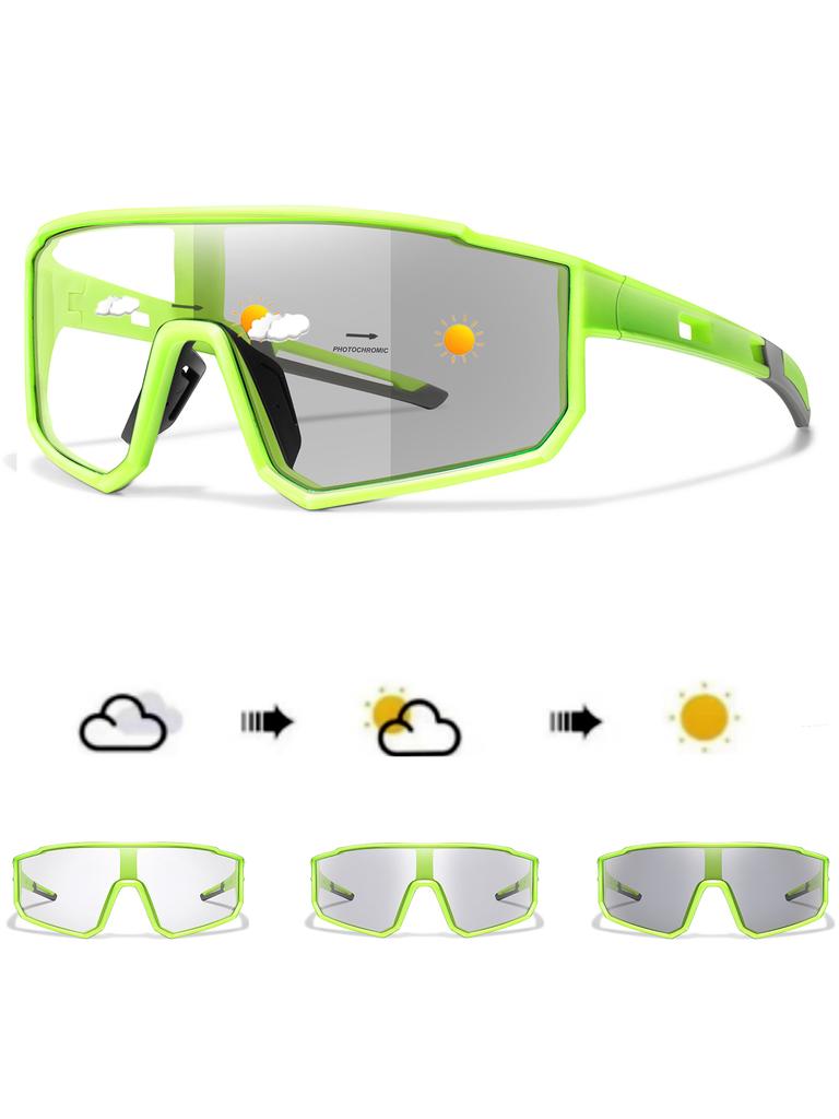 New Style Brand Bicycle Photochromic Eyewear Men Women MTB Bike Running Fishing Cycling Glasses Comfortable Goggles UV400