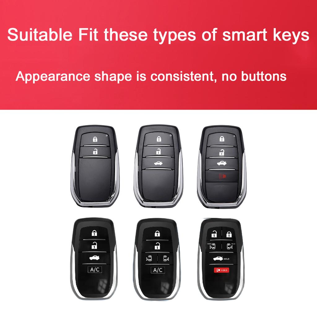 Klare transparente TPU Smart Key Hülle für Toyota Mirai Hilux Land Cruiser Lc200 Venza Sienna Tundra Zubehör