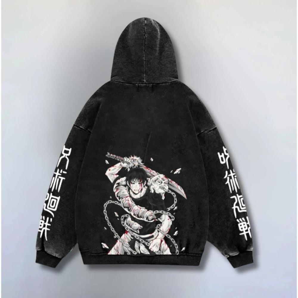 Men's Hoodie Anime Graphic Fashion Pullover Autumn Clothing Casual Clothes Women Tops Sweatshirts