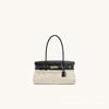 JWPEI Briefcase New Leather Yara Portable Shoulder Armpit Bag Niche Design Baguette Bag T
