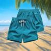 Herren Leichte Jogginghose Sommer Freizeit Taschen Shorts Basic Kurze Hose Jogging Strandshorts Herren