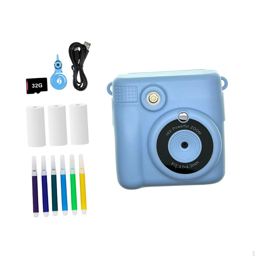 Camera for Kid Toys 2.4in Screen Gift Children's Digital 4 5 6 7