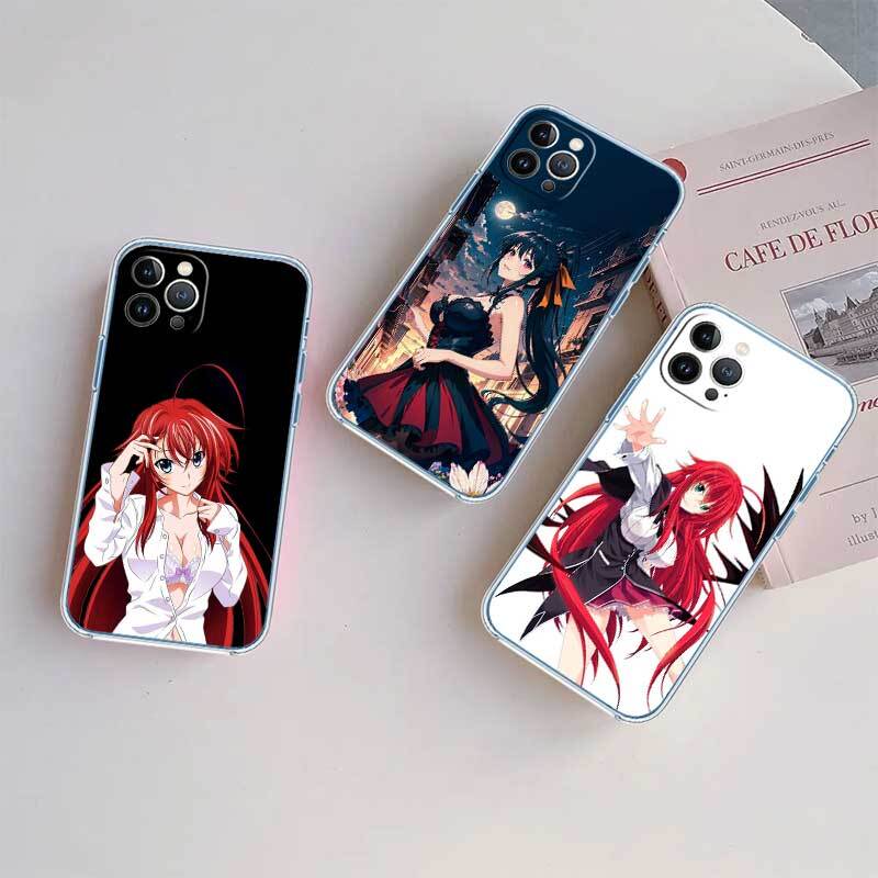 Rias Gremory Case for Motorola E7 E22 E20 E13 E15 E22S E30 E40 G10 G20 G04 G22 G23 G05 G75 G35 G55 G6 G7 G8 G9 Plus Power Play