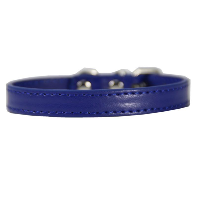 Hot Sale PU Leather Neck Warmer Collar for Small Pets