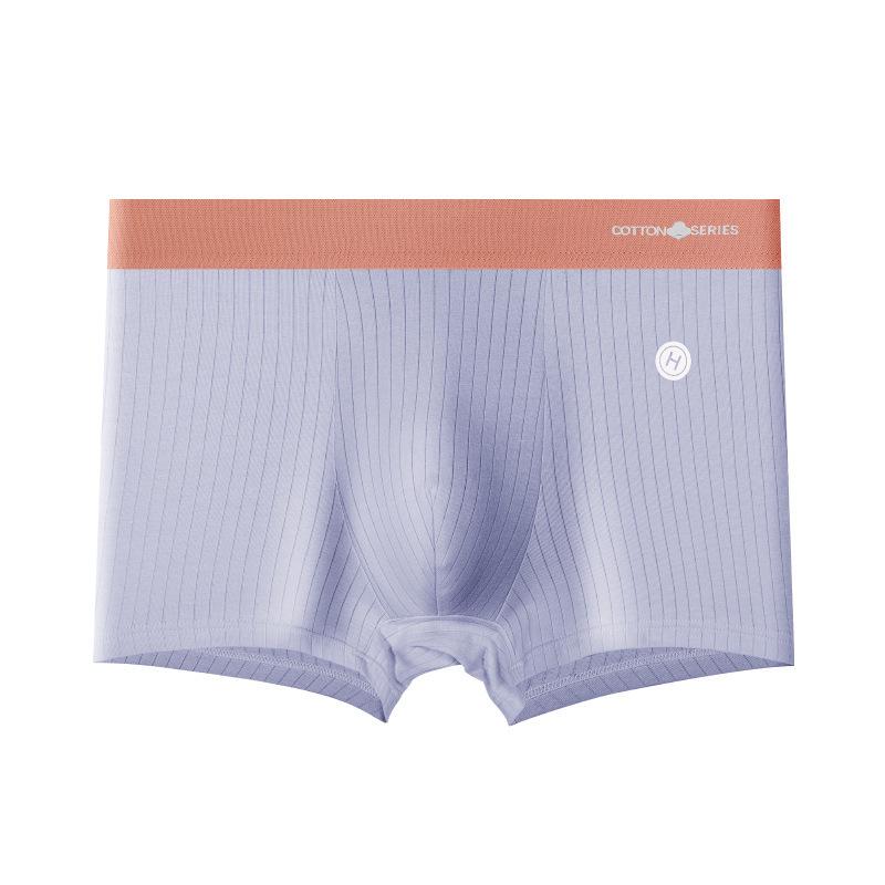 

Мужские боксеры-брифы из чистого хлопка Woodpecker с антибактериальным эффектом - Удобные и дышащие шорты с квадратными штанинами для подростков 4XL [175-195]