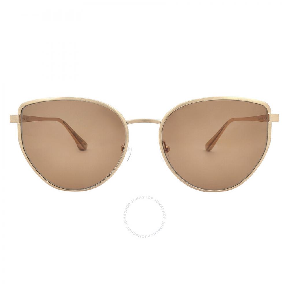 

Calvin Klein Brown Cat Eye Ladies Sunglasses CK22113S 718 58