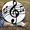 1PC music note Umbrella-8-Rib Reinforced, Automatic Open, Lightweight & Durable, Cute Fashion Accessory for Outdoor-P2700